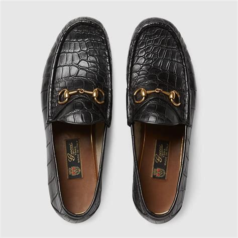 gucci mens crocodile shoes|Gucci shoes for men outlet.